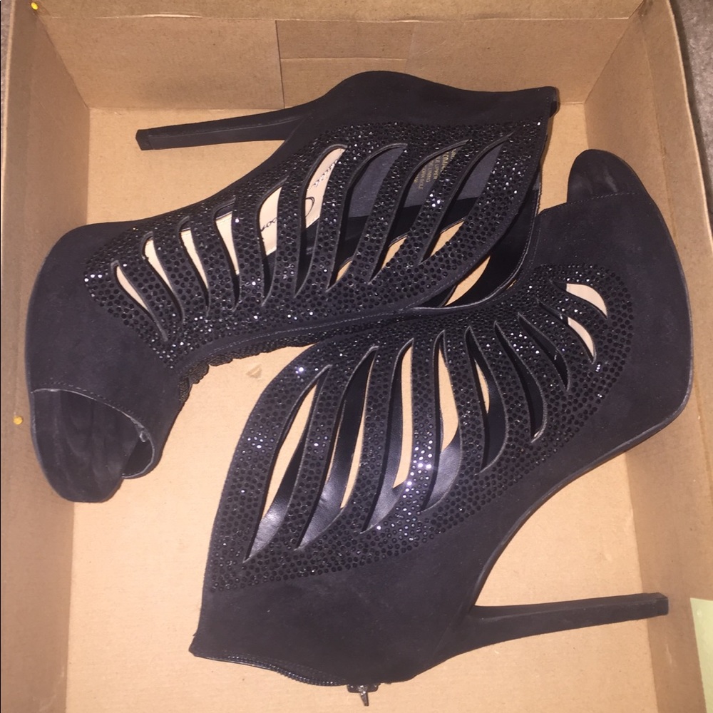 Jessica Simpson dressy open toe ankle boot